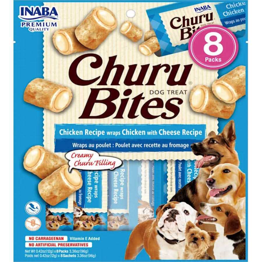 Inaba Churu Bites Dog Treat Chicken Recipe Wraps Chicken Recipe - Healthber