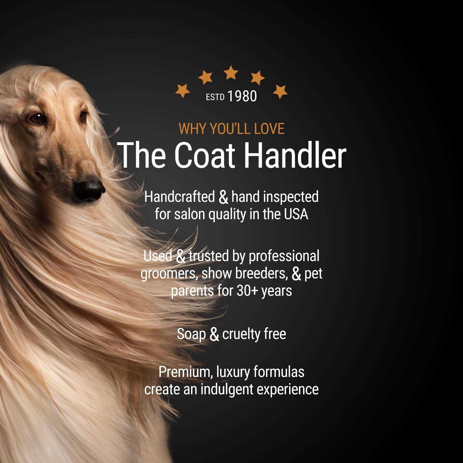 The Coat Handler Undercoat Control Deshedding Dog Conditioner - Healthber