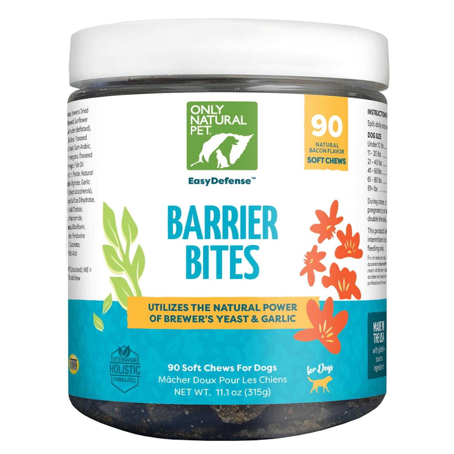 Only Natural Pet EasyDefense Barrier Bites Soft Chews - Healthber