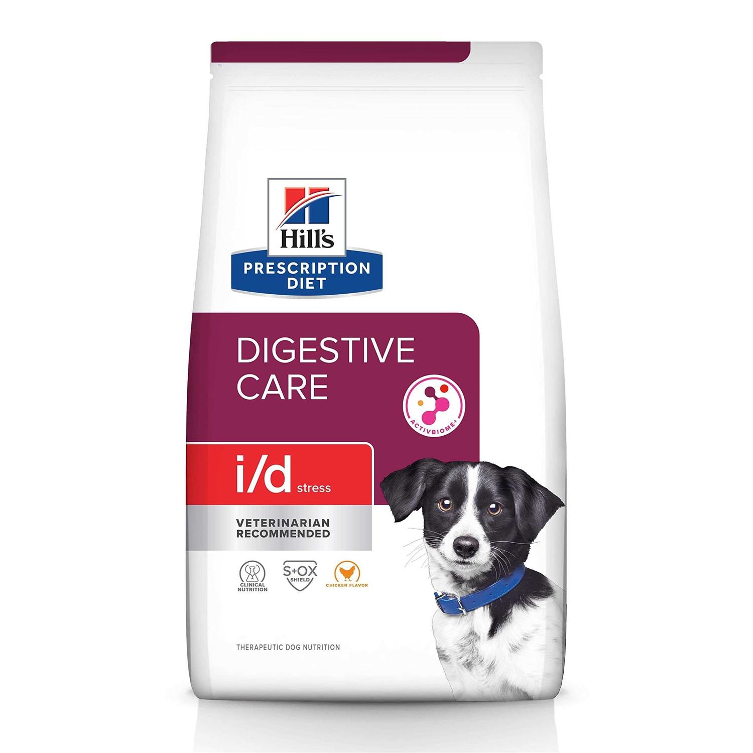 Hill’s Prescription Diet i/d Stress Digestive Care Chicken Flavor Dry Dog Food - Healthber