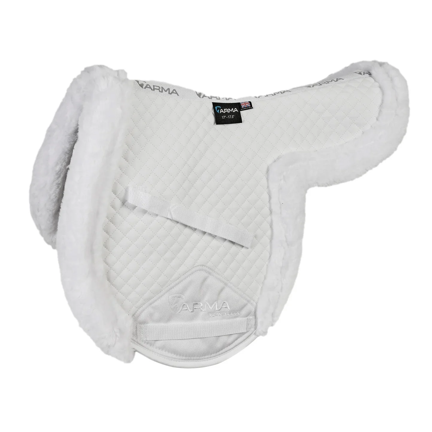 Arma SupaFleece Rimmed Shaped Saddle Pad - Healthber