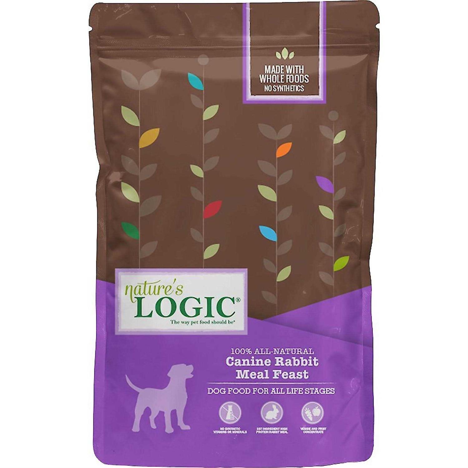 Nature’s Logic Canine Rabbit Meal Feast Dry Dog Food - Healthber