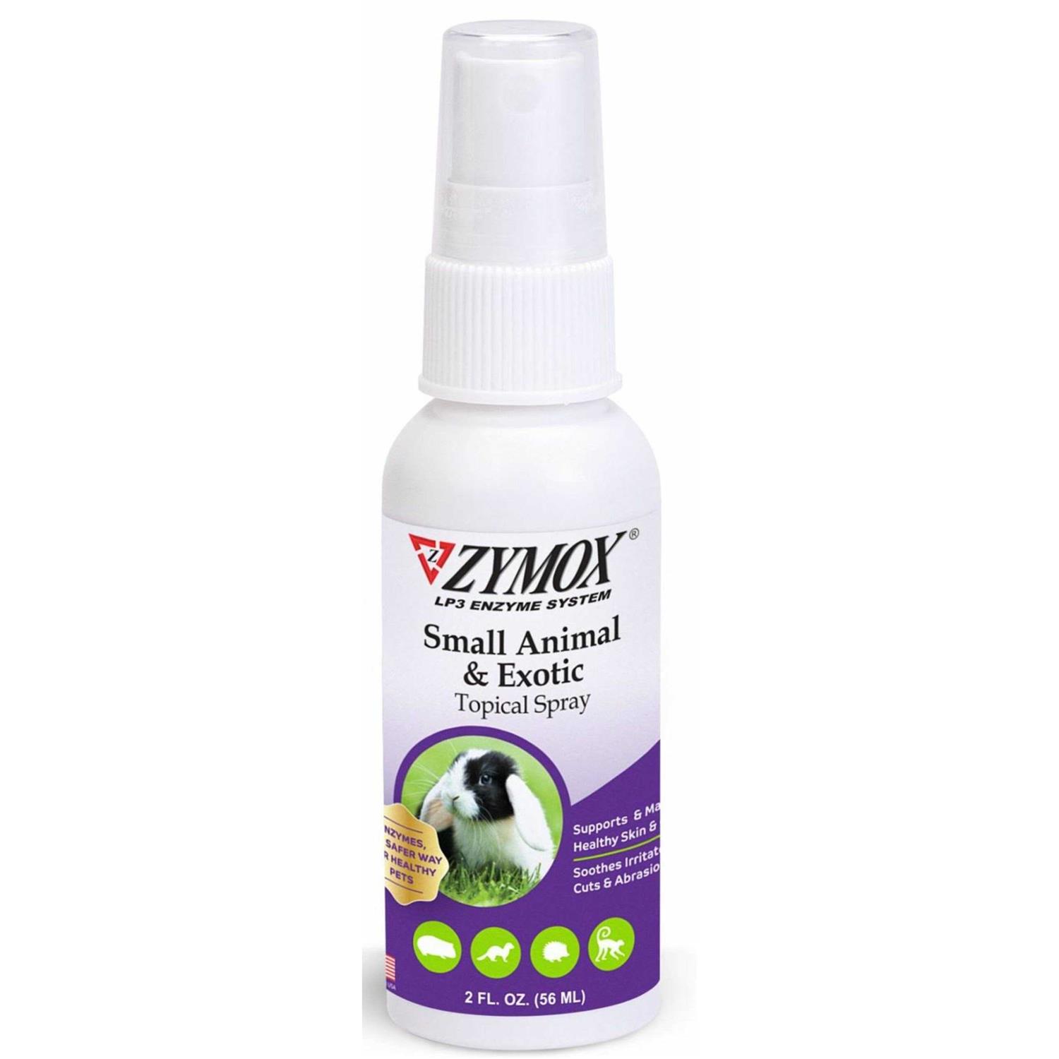 Zymox Small Animal & Exotic Topical Solution Spray - Healthber