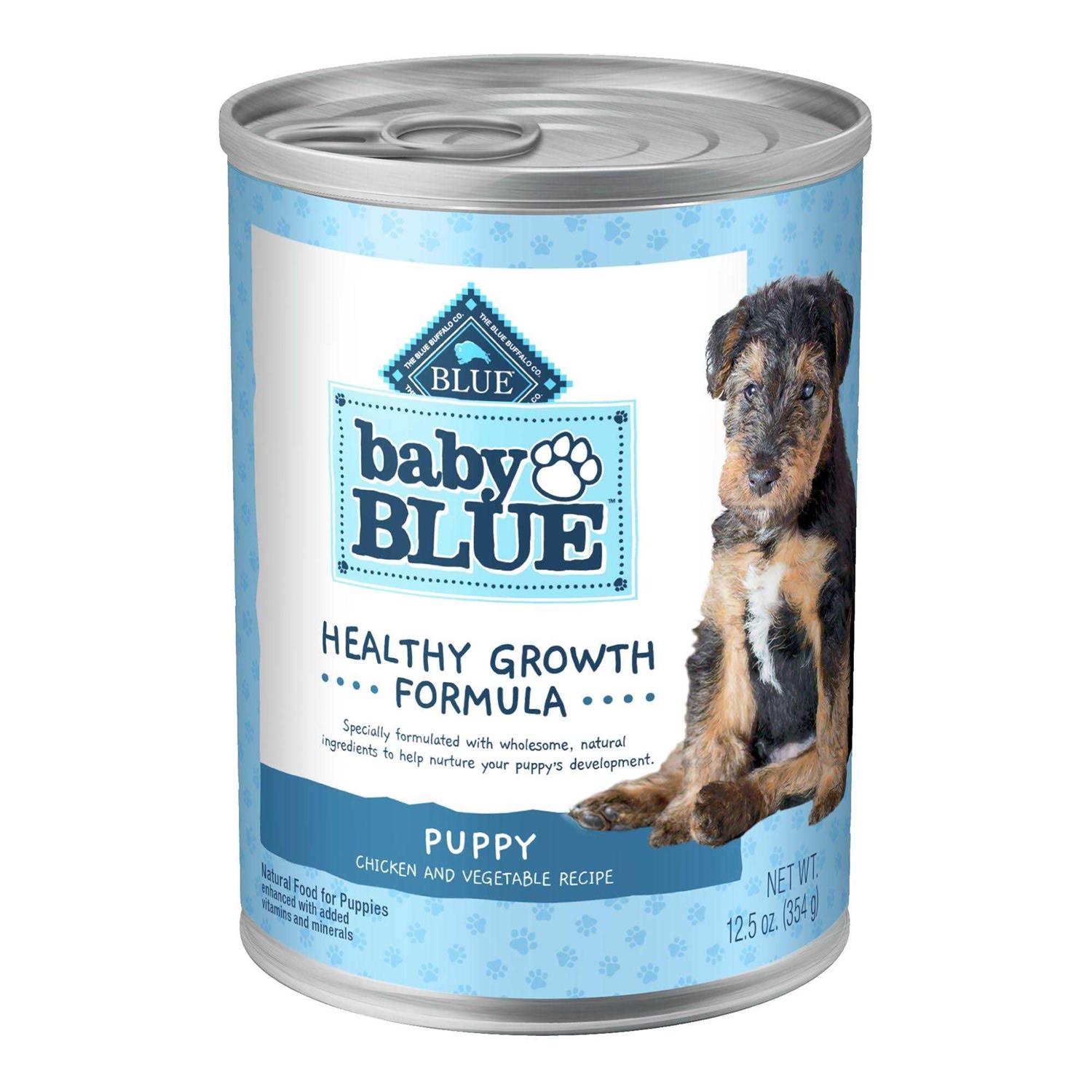 Blue Buffalo Baby Blue Healthy Growth Formula Natural Puppy Wet Dog Food - Healthber