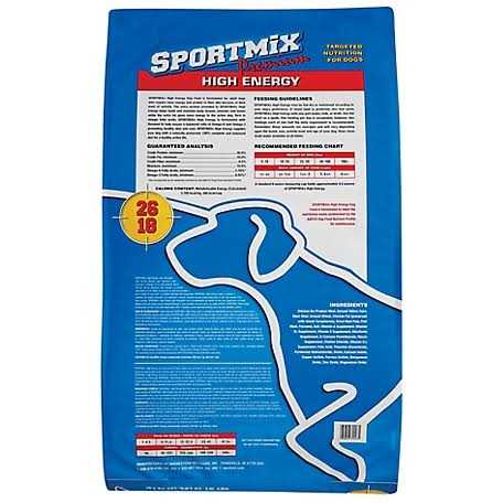 Sportmix Premium High Energy Adult Mini Chunk Dry Dog Food - Healthber