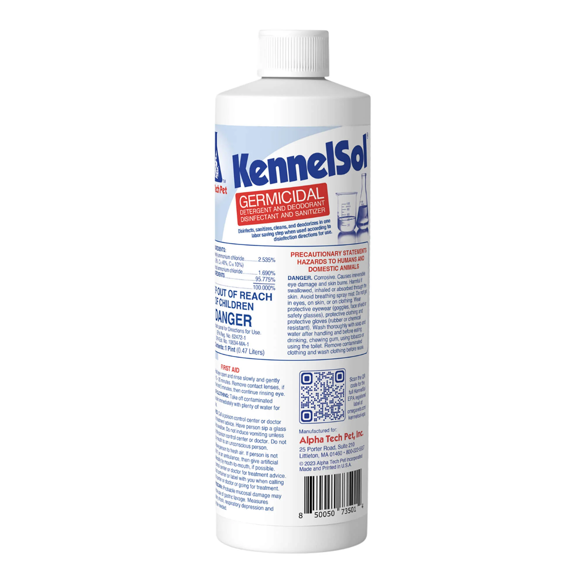 KennelSol Germicidal Detergent & Deodorant - Healthber
