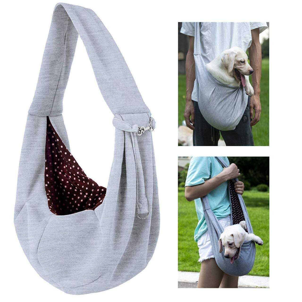 Amerteer Reversible Sling Pet Carrier - Healthber