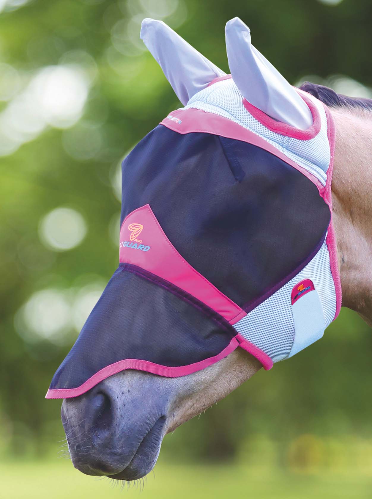 Shires Air Motion Horse Fly Mask with Ears & Nose - Healthber