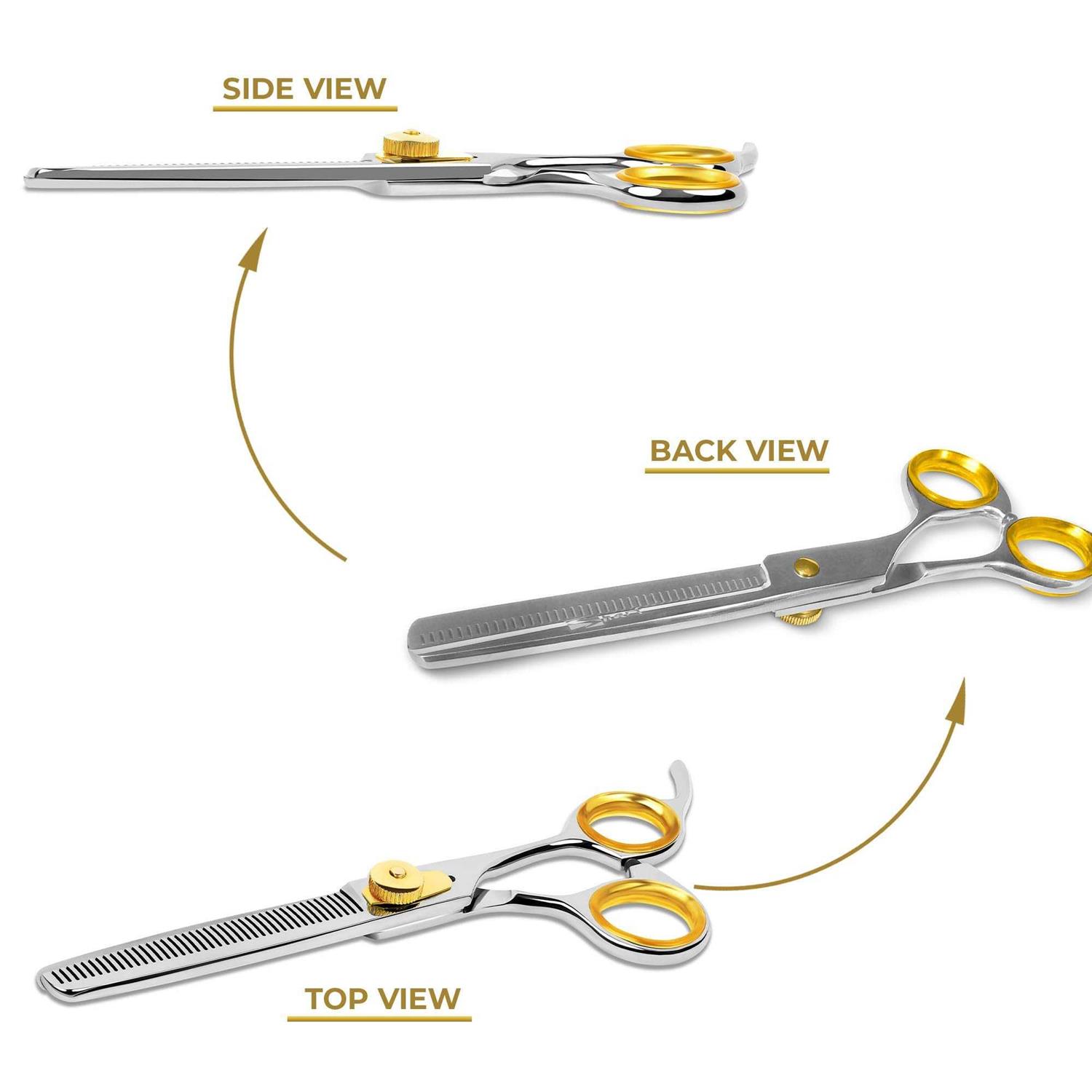 Sharf Shears Pet Grooming Scissors Gold Touch - Healthber