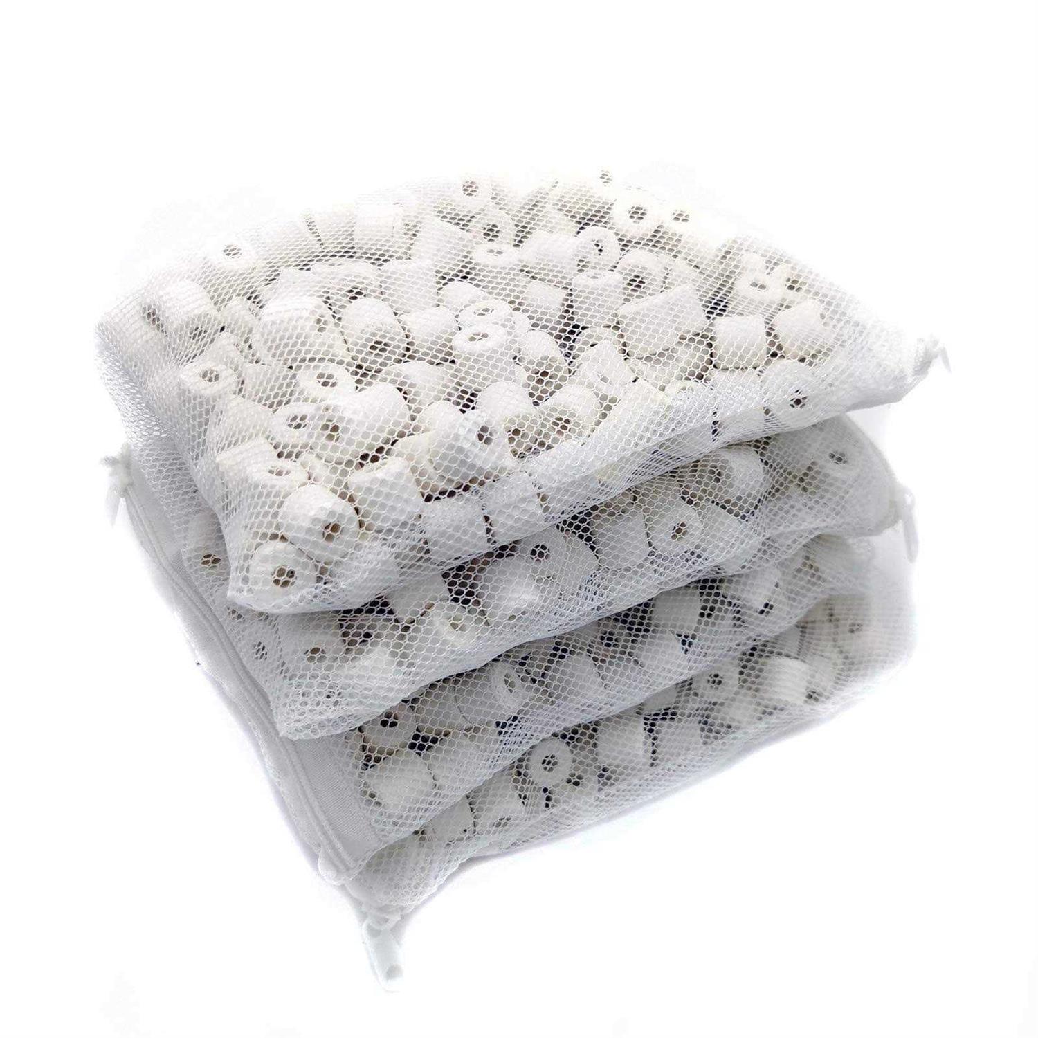 Aquafa 4 lb Aquarium Fitler Media ceramic Rings Bio ceramic Filter Media for Pond Fish Tank canister Filter - Healthber