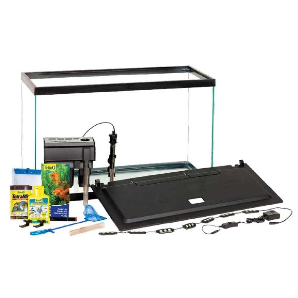 Tetra 29 Gallon Glass LED Aquarium Kit - Healthber