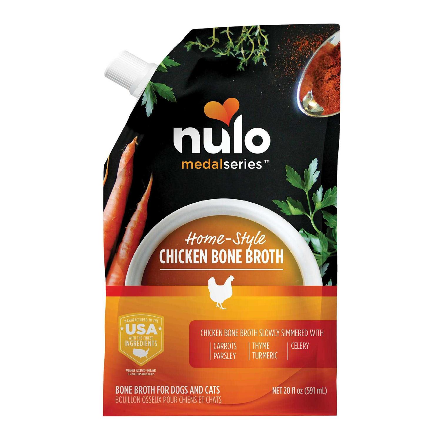 Nulo MedalSeries All Life Stage Bone Broth Wet Dog & Cat Food Topper - Healthber