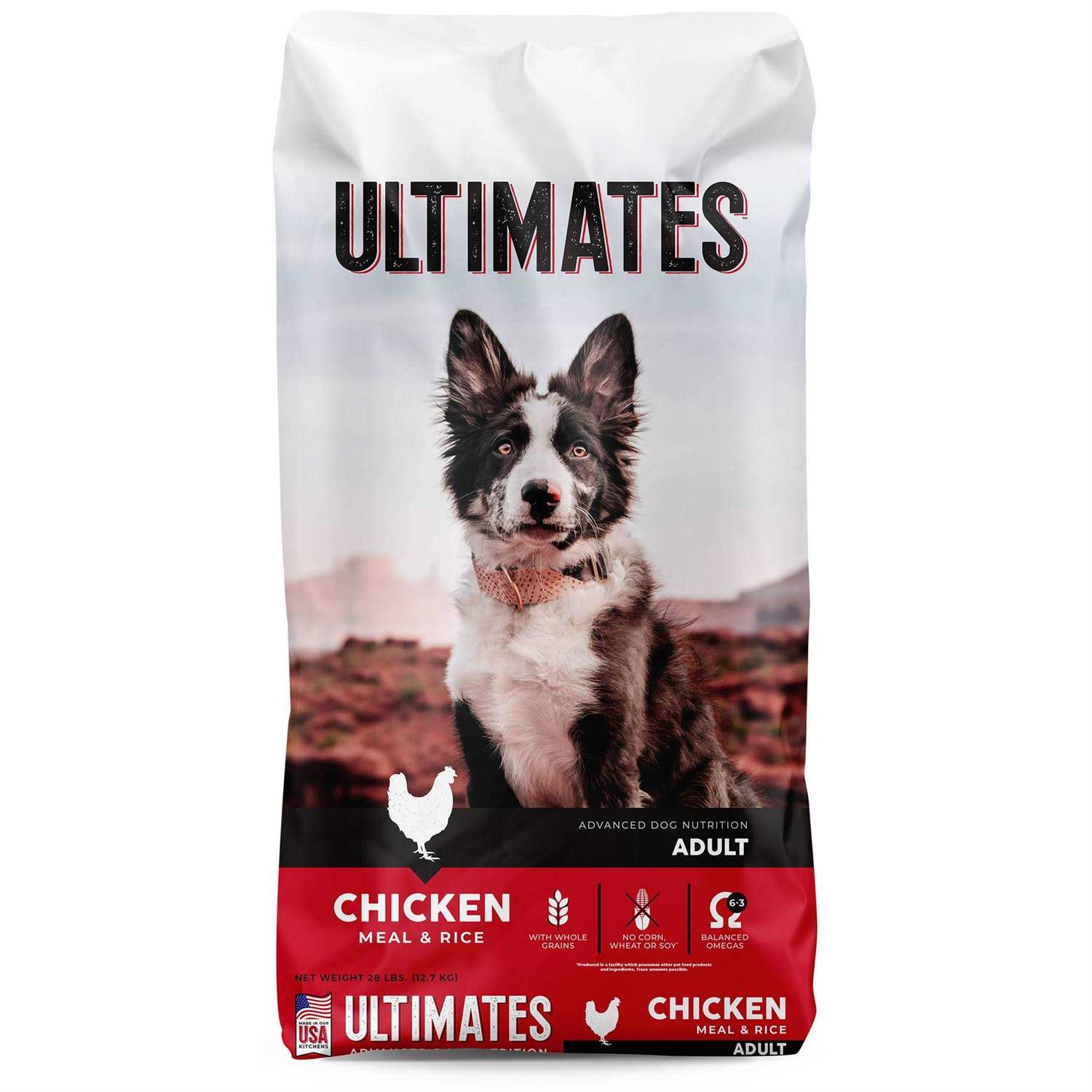 Ultimates Chicken Meal & Rice Dry Dog Food - Healthber