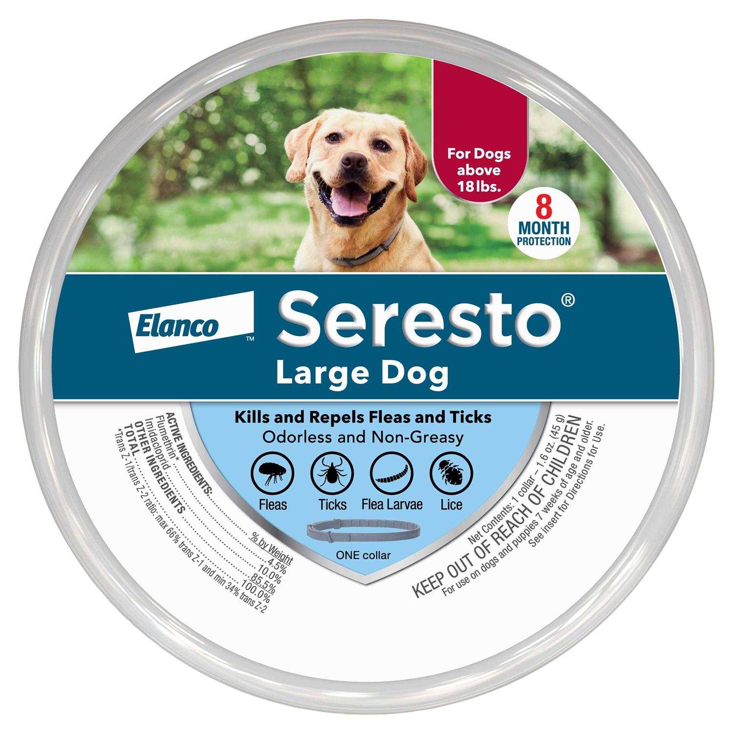 Bayer Seresto Flea and Tick Collar for Dogs - Healthber