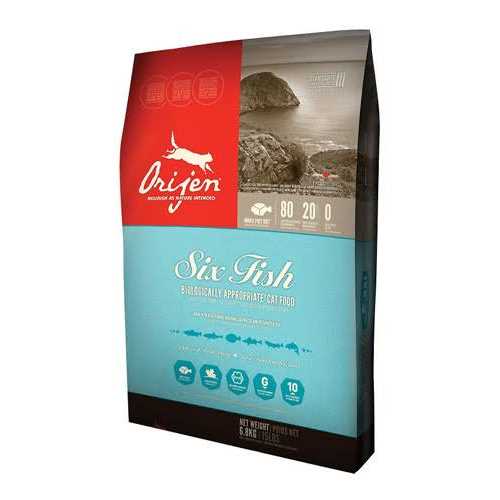 Orijen Six Fish Cat Dry Food - Healthber