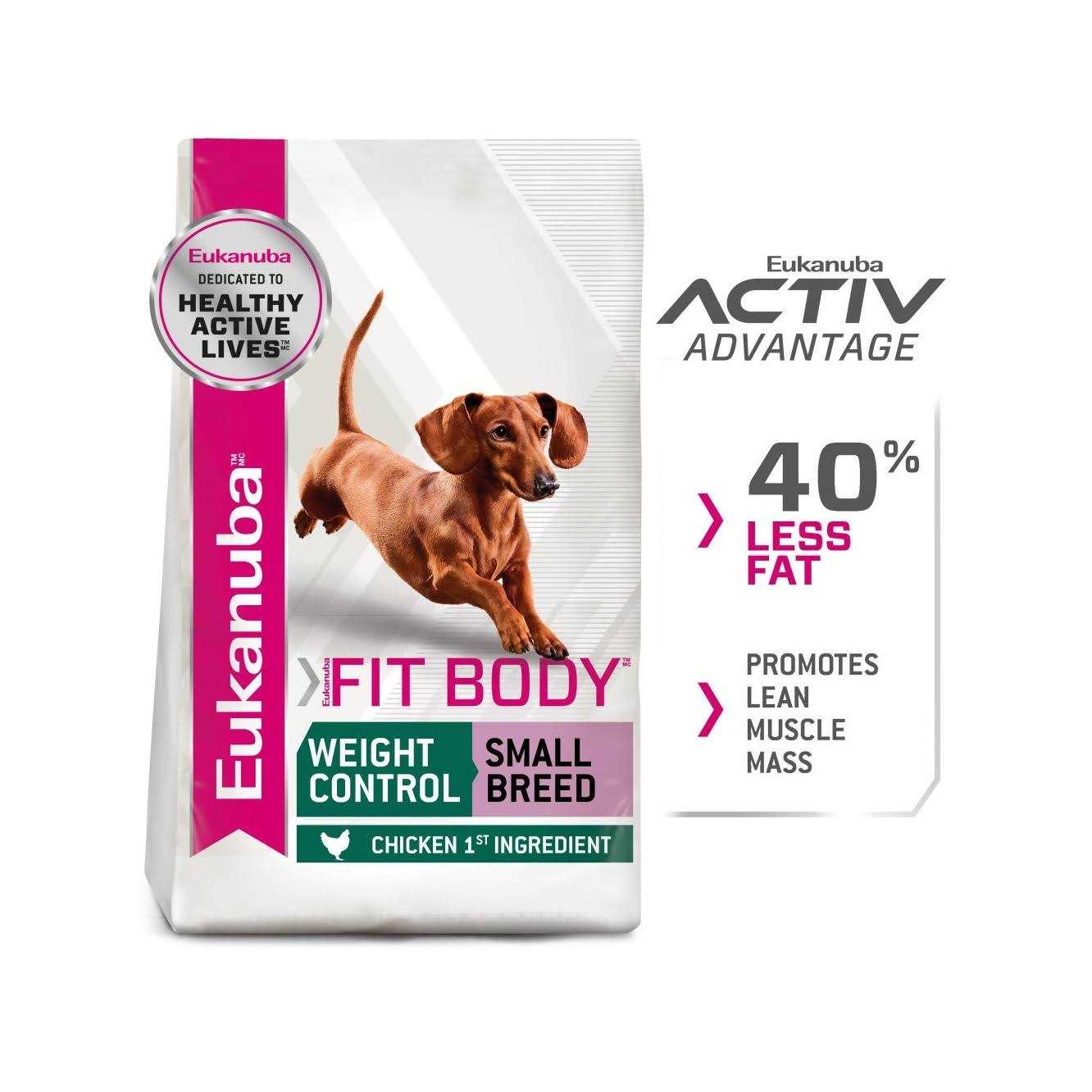 Eukanuba Fit Body Weight Control Breed Dry Dog Food - Healthber