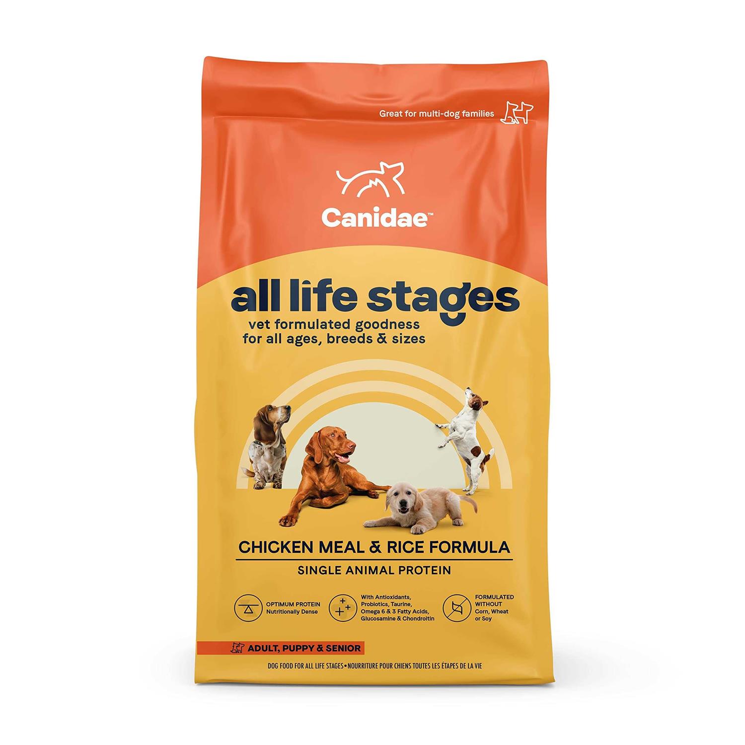 Canidae All Life Stages Chicken Meal & Rice Dry Dog Food - Healthber