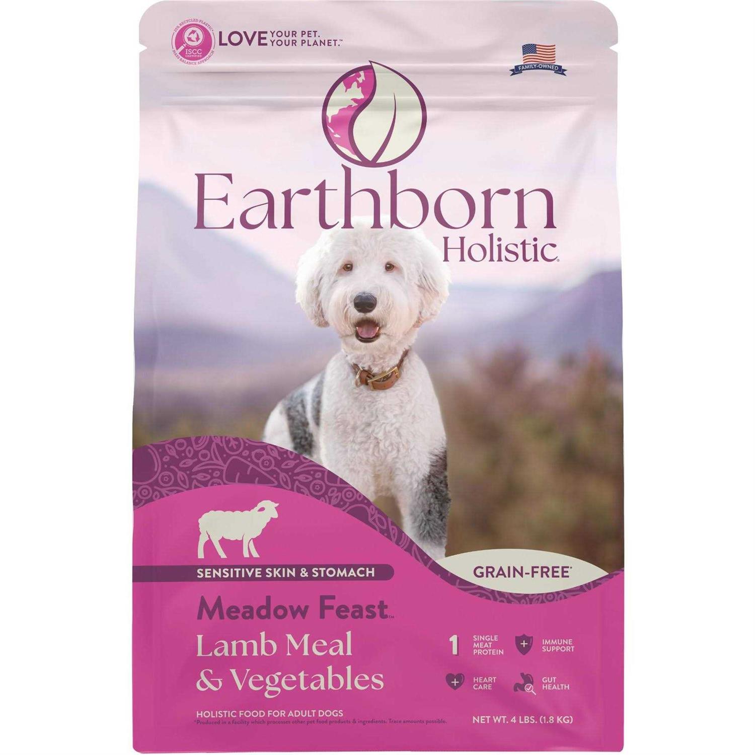Earthborn Holistic Grain Free Dry Dog Food Meadow Feast - Healthber