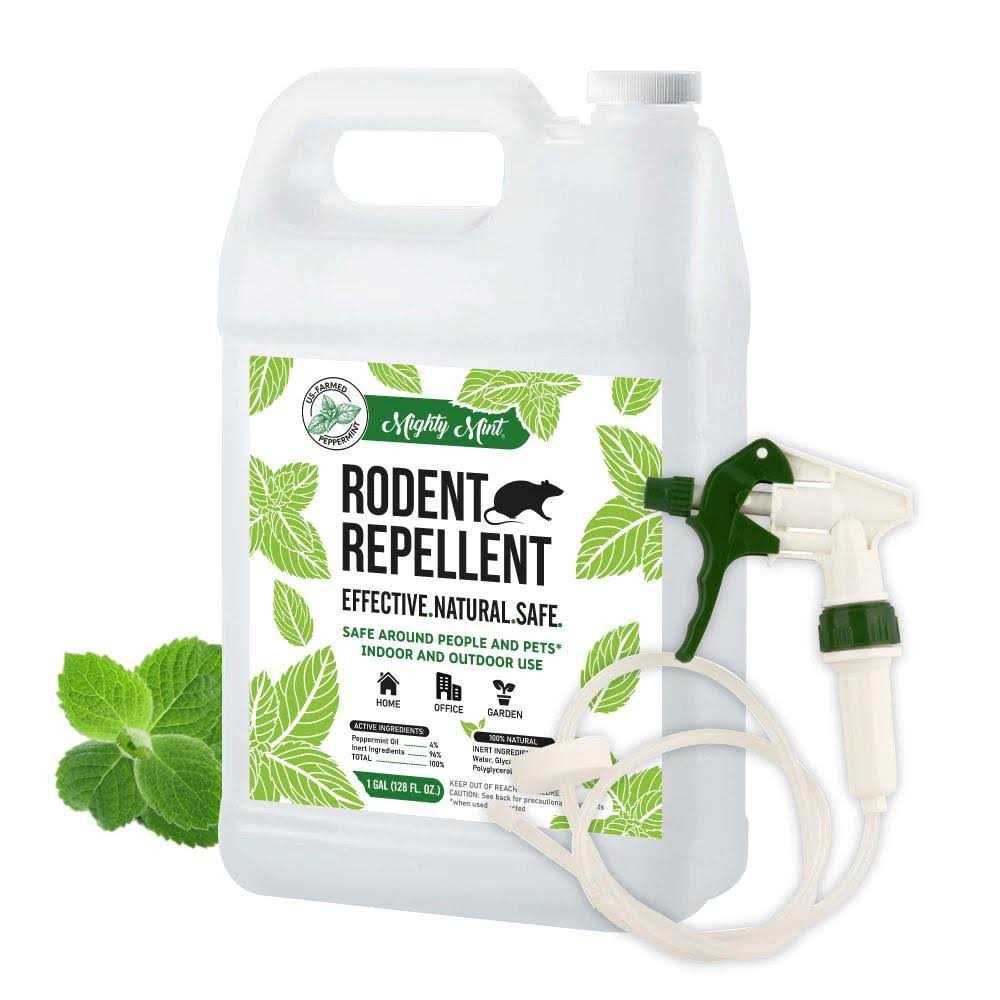Mighty Mint Gallon Rodent Natural Peppermint Oil Spray - Healthber