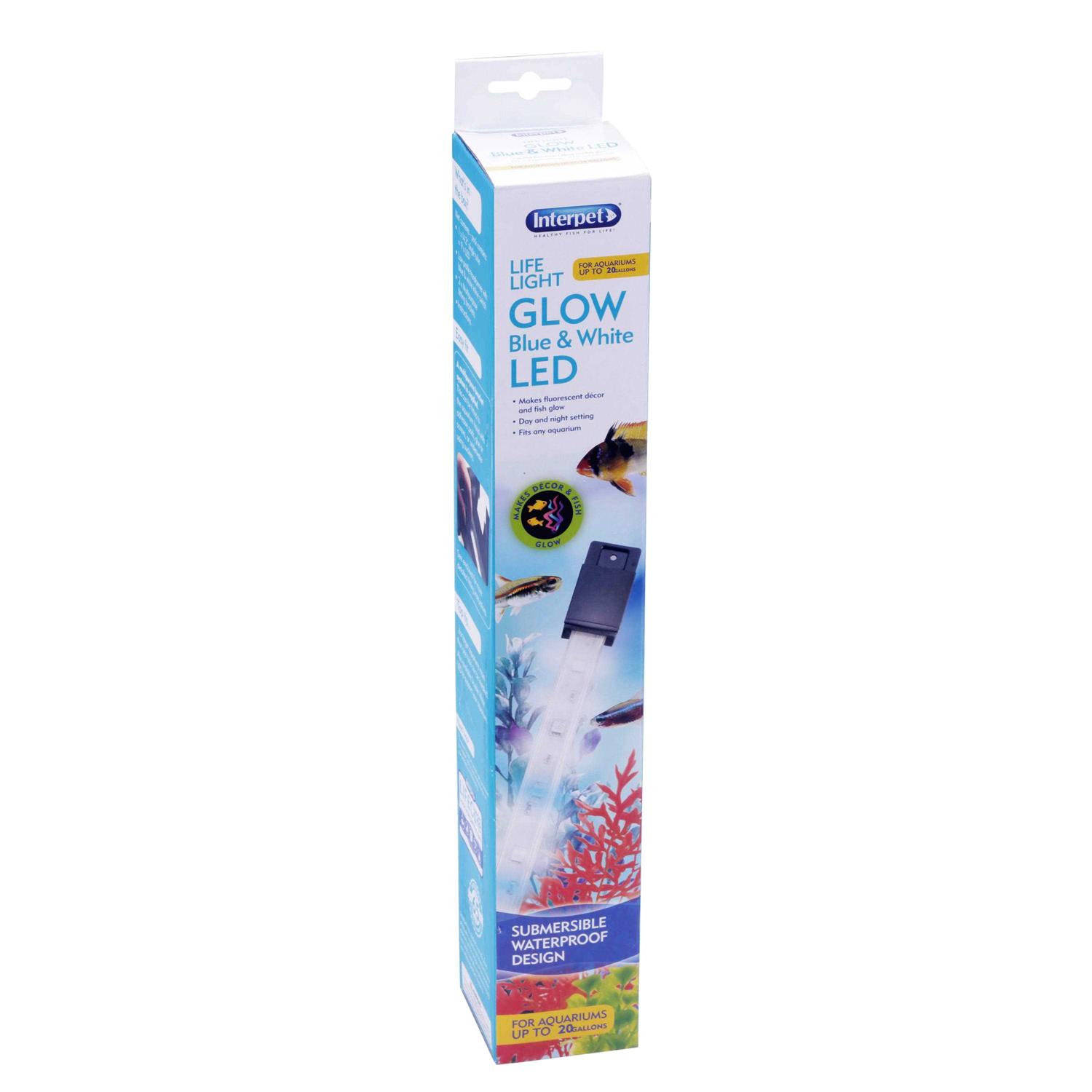 Interpet Life Light Blue & White LED Aquarium Light - Healthber