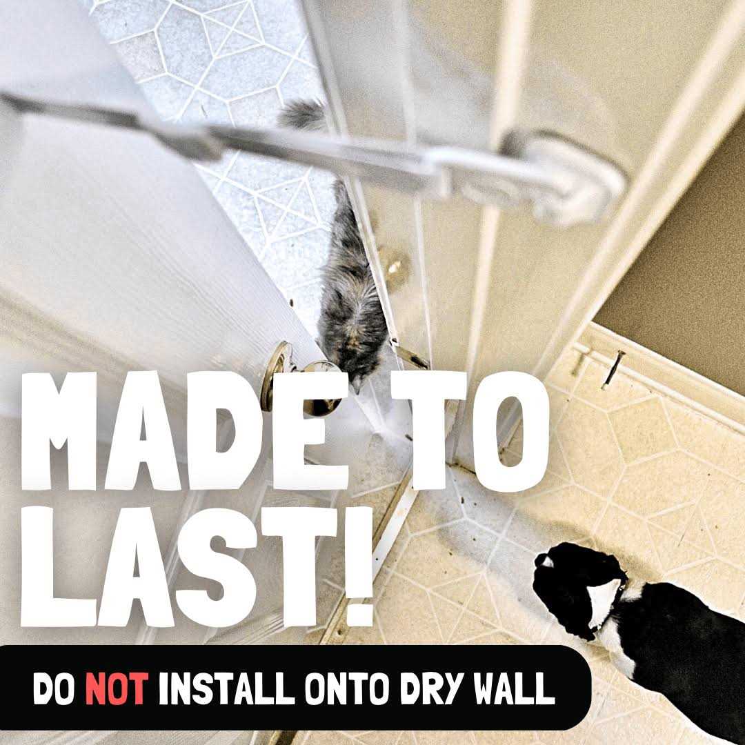 Door Buddy Door Latch Dog Litter Box Cat Door - Healthber