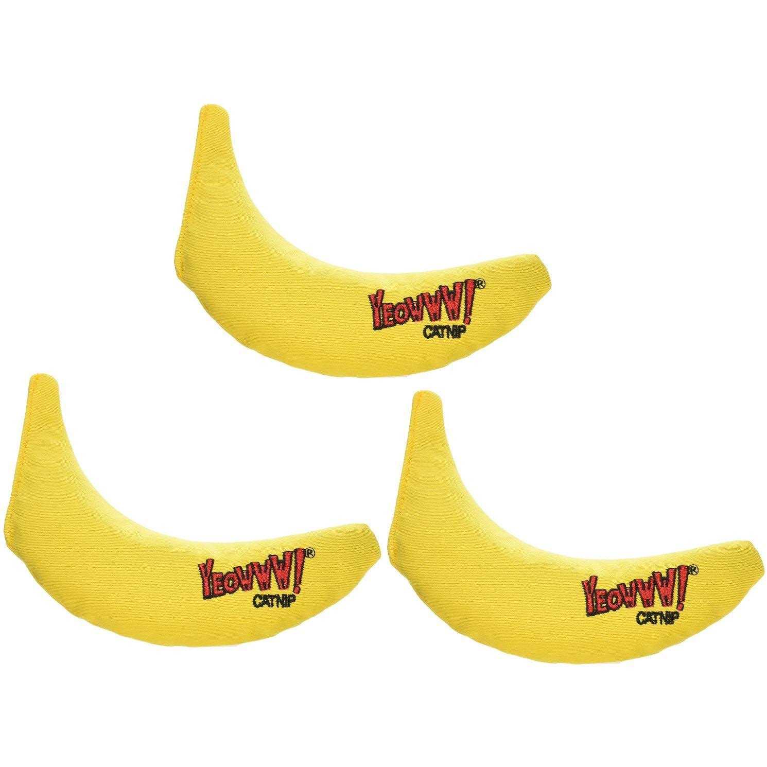 Yeowww! Banana Catnip Toy - Healthber