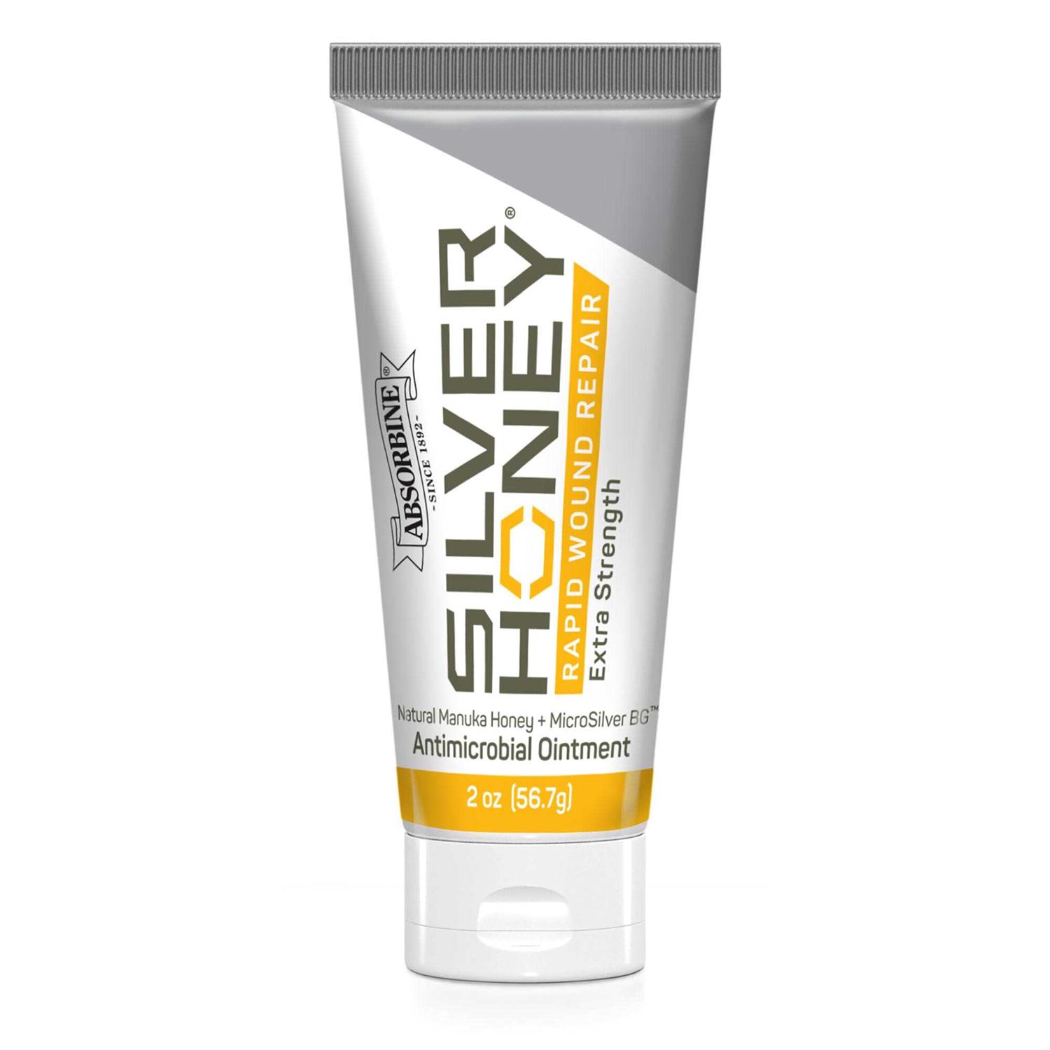 Silver Honey Rapid Wound Repair Ointment - Healthber