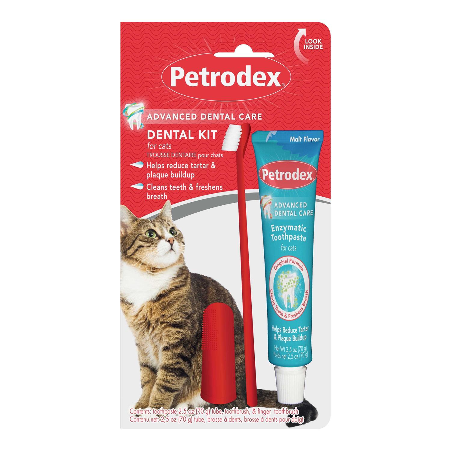 Sentry Petrodex Dental Kit for Cats - Healthber