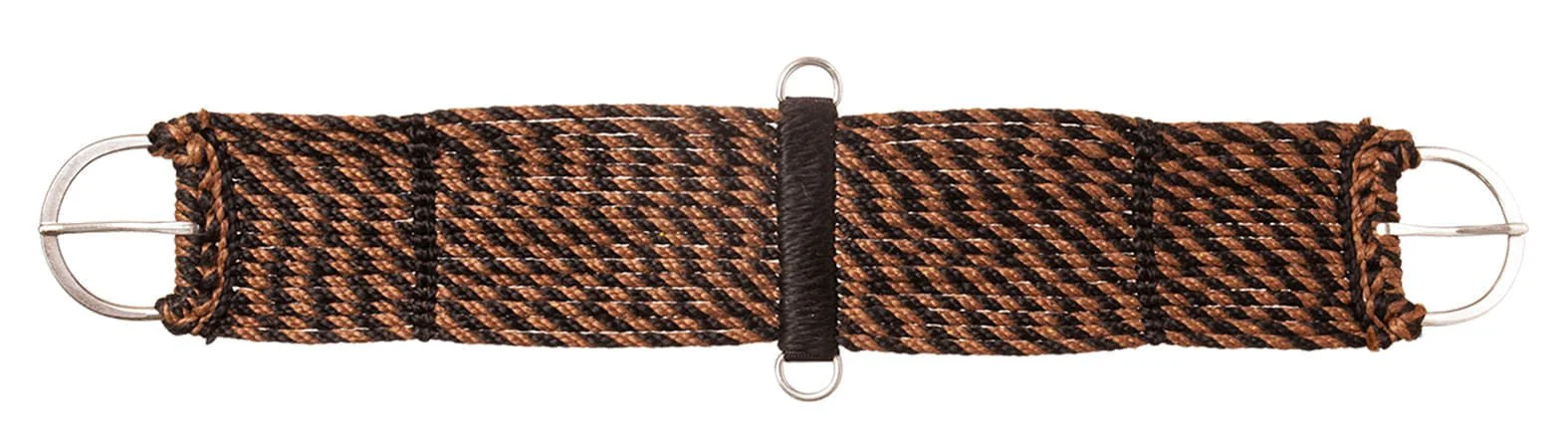 Mustang Two-Tone Pleasure Cinch, Black/Brown - Healthber