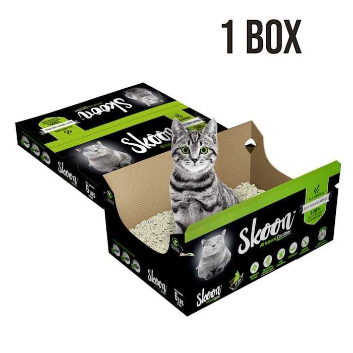 Skoon All Natural Disposable Cat Litter Box - Healthber