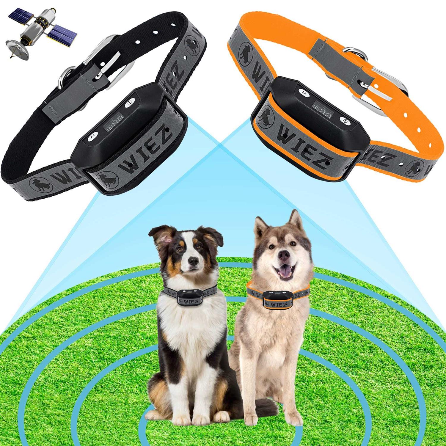 GPS Wireless Dog Fence Electric Dog Collar Fence Range 65-3281ft - Healthber