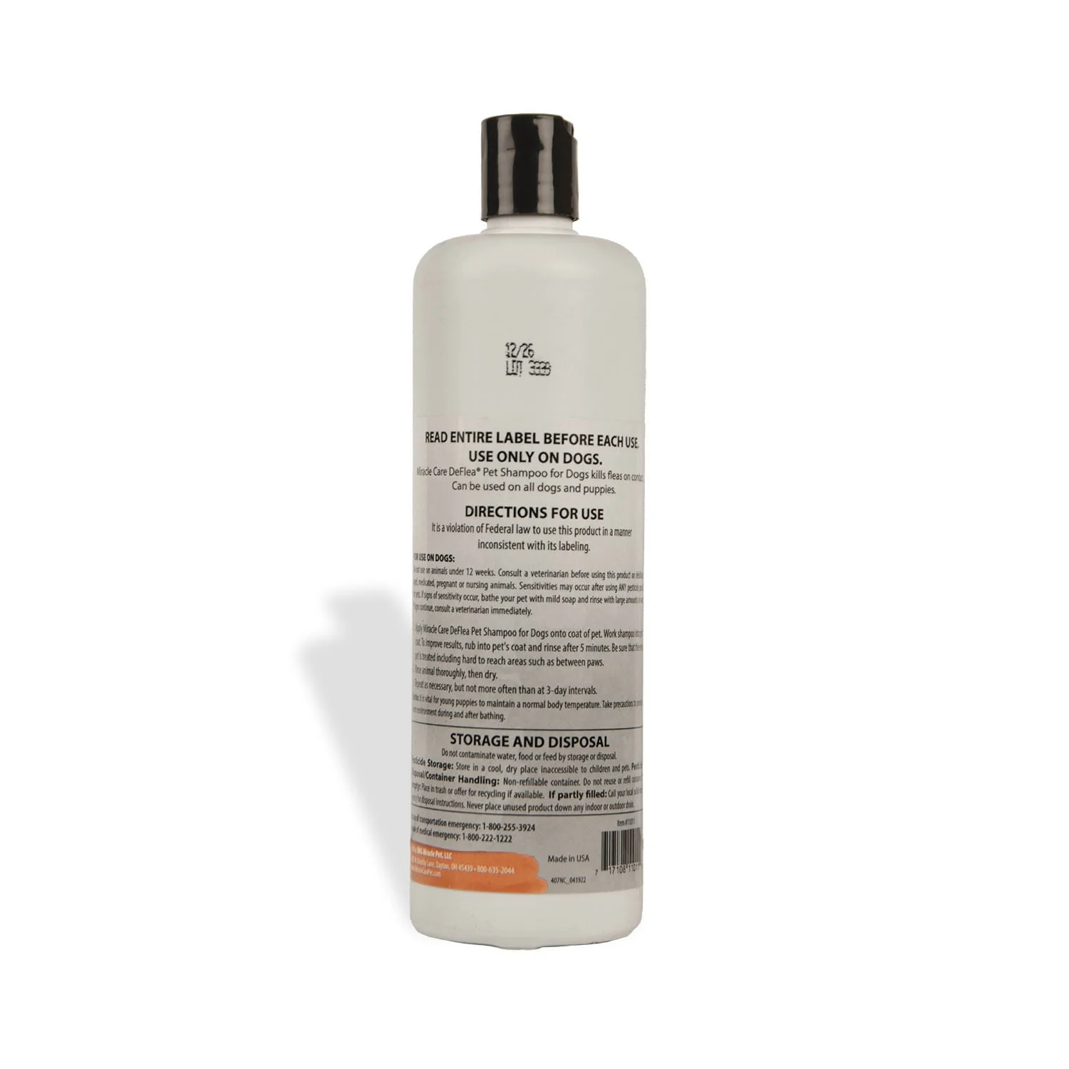 DeFlea Shampoo for Pets, Ready to Use - Healthber