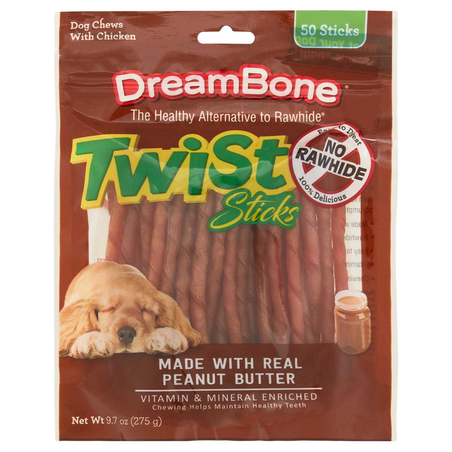 DreamBone Chicken Twist Sticks - Healthber