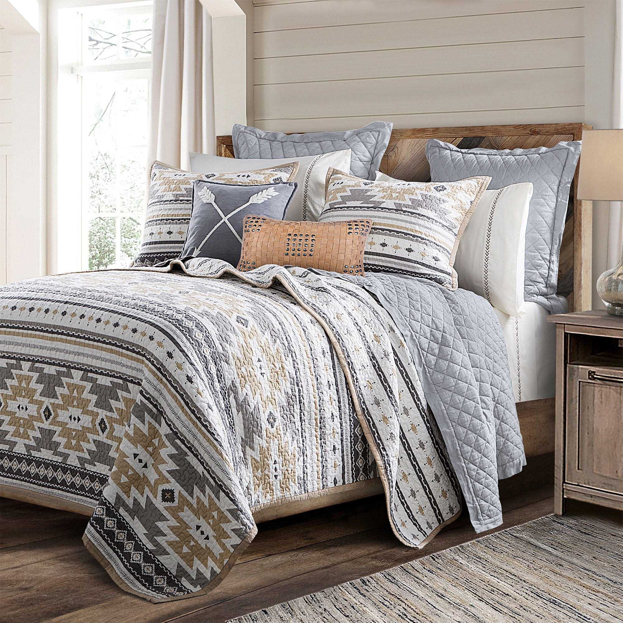 Desert Sage Reversible Quilt Set - Healthber