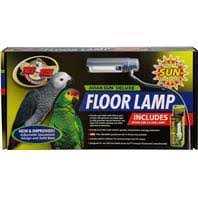 Zoo Med Avian Sun Deluxe Floor Lamp with 5.0 UVB Lamp - Healthber