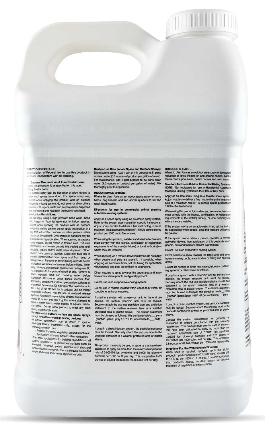 Pyranha Space Spray 1-10 HPS Concentrate - Healthber