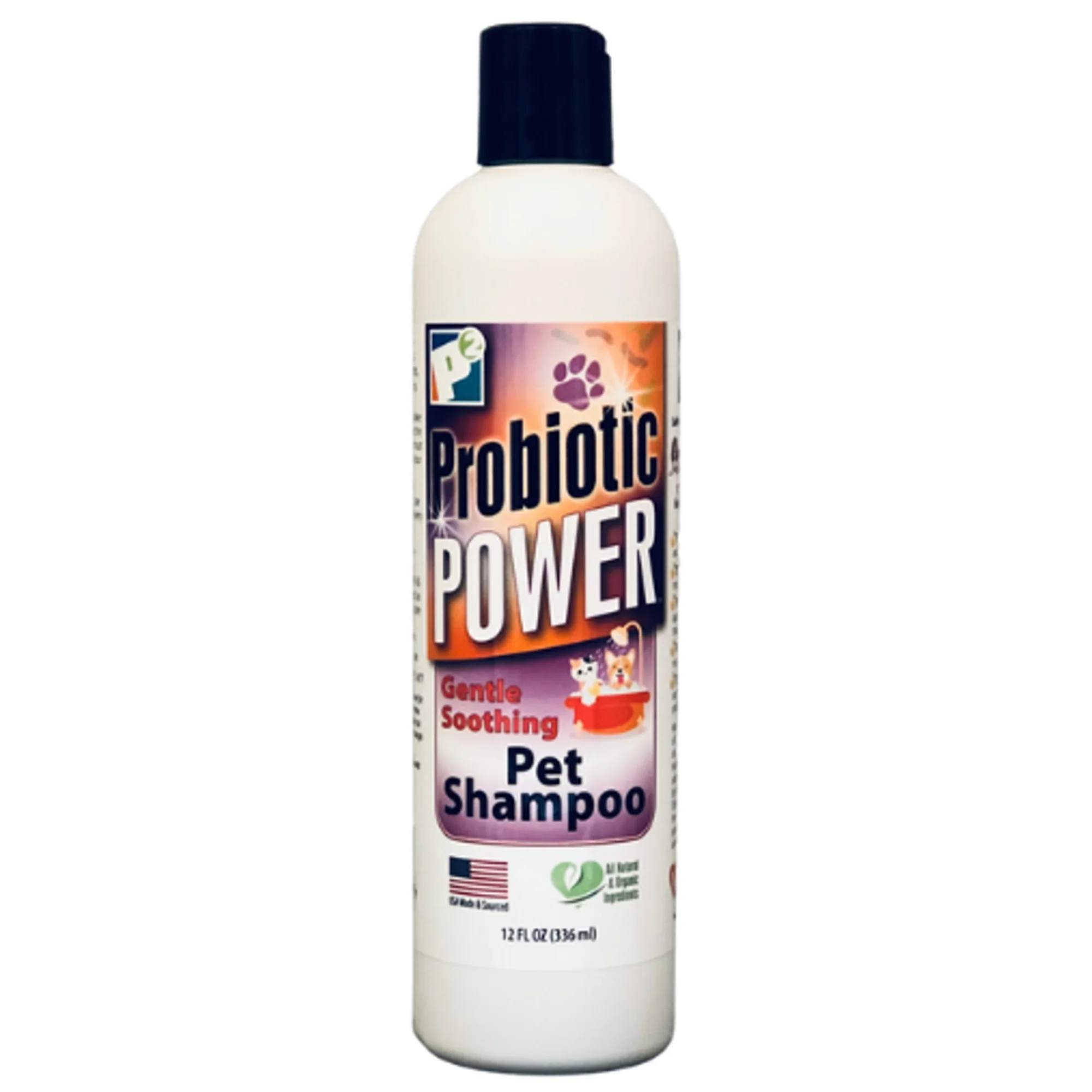Probiotic Power Gentle Soothing Pet Shampoo, 12 oz - Healthber