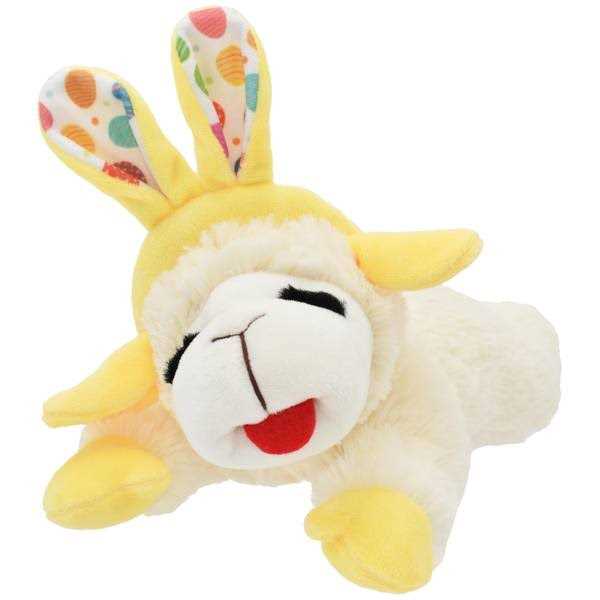 Multipet International 10.5 Lamb Chop Easter with Rabbit Ears - Healthber