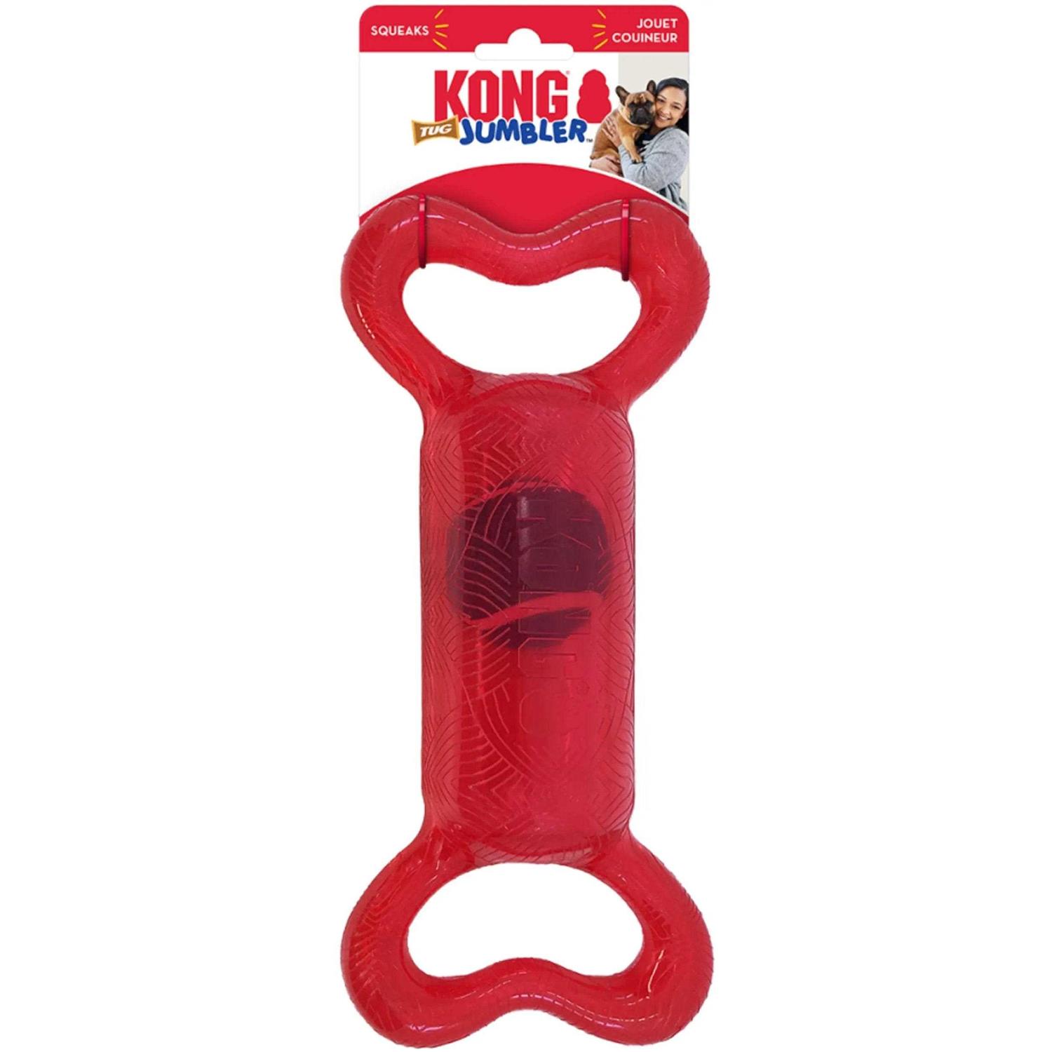 Kong Jumbler Tug Dog Toy - Healthber
