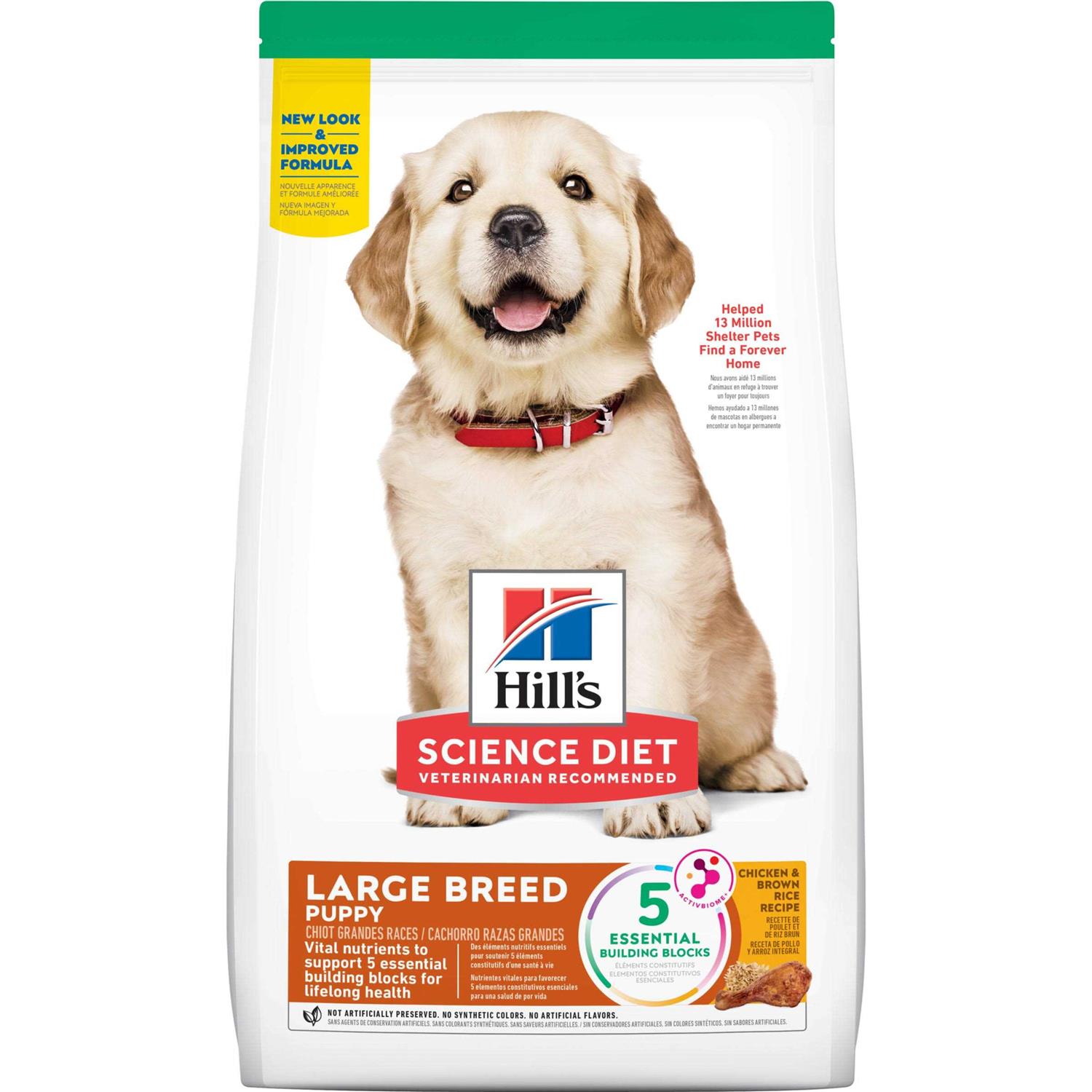 Hill’s Science Diet Large Breed Puppy Chicken Recipe Dry Dog Food - Healthber