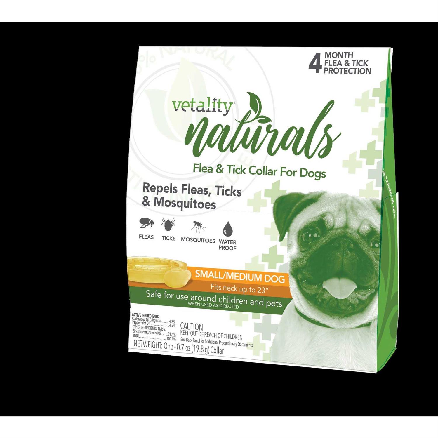 Vetality Naturals Flea & Tick Collar for Dogs - Healthber