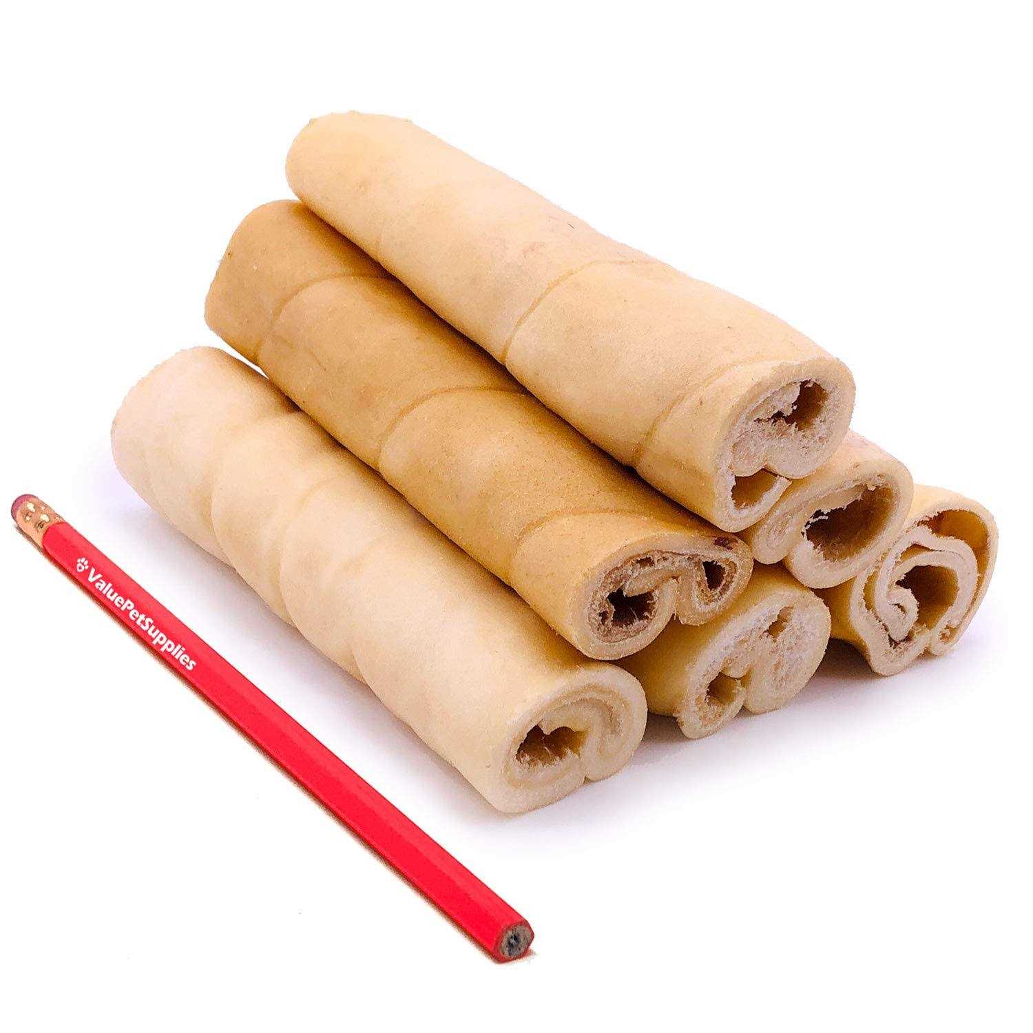 ValueBull Cheek Rolls Premium Beef Dog Chews - Healthber