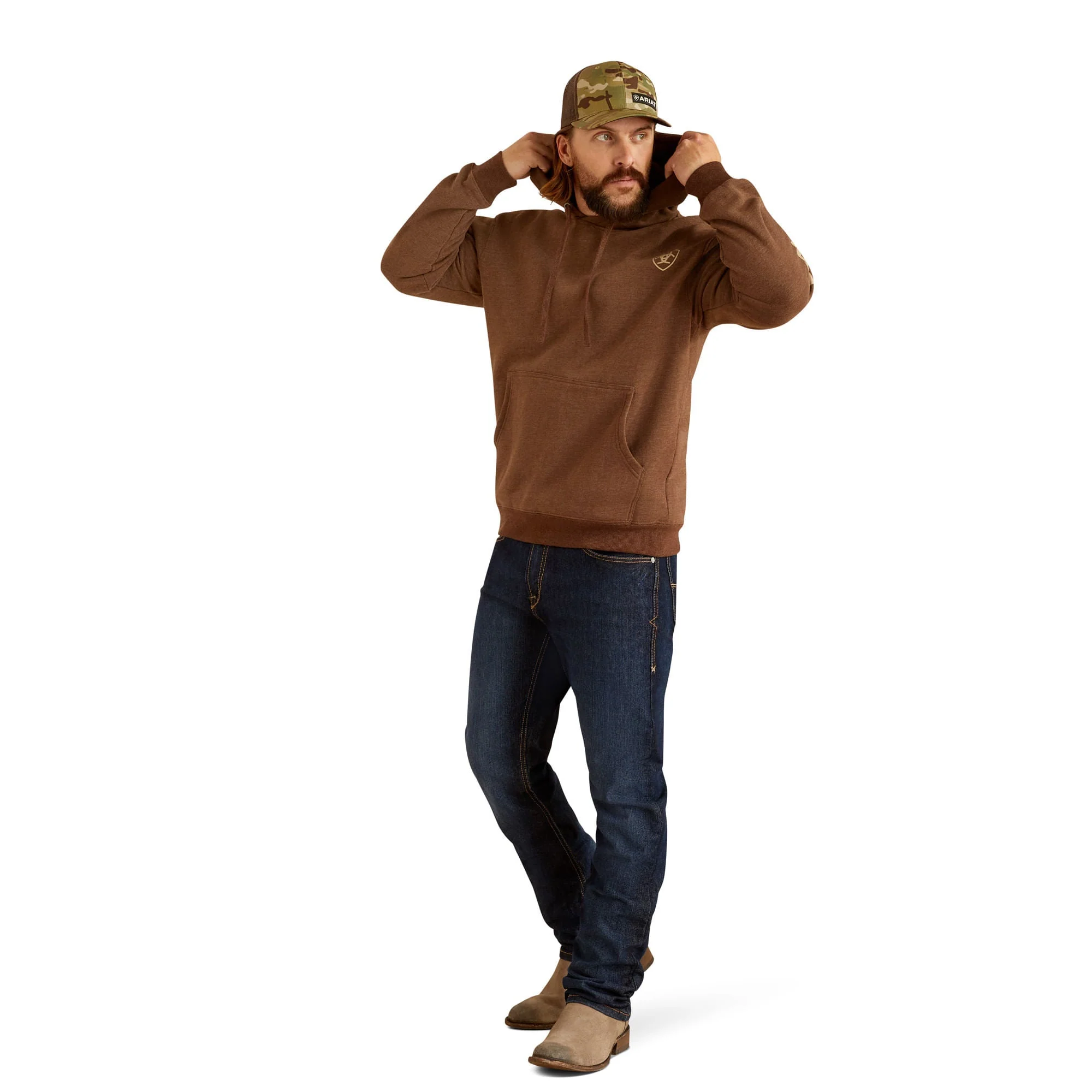 Ariat Men's Logo Hoodie - Healthber