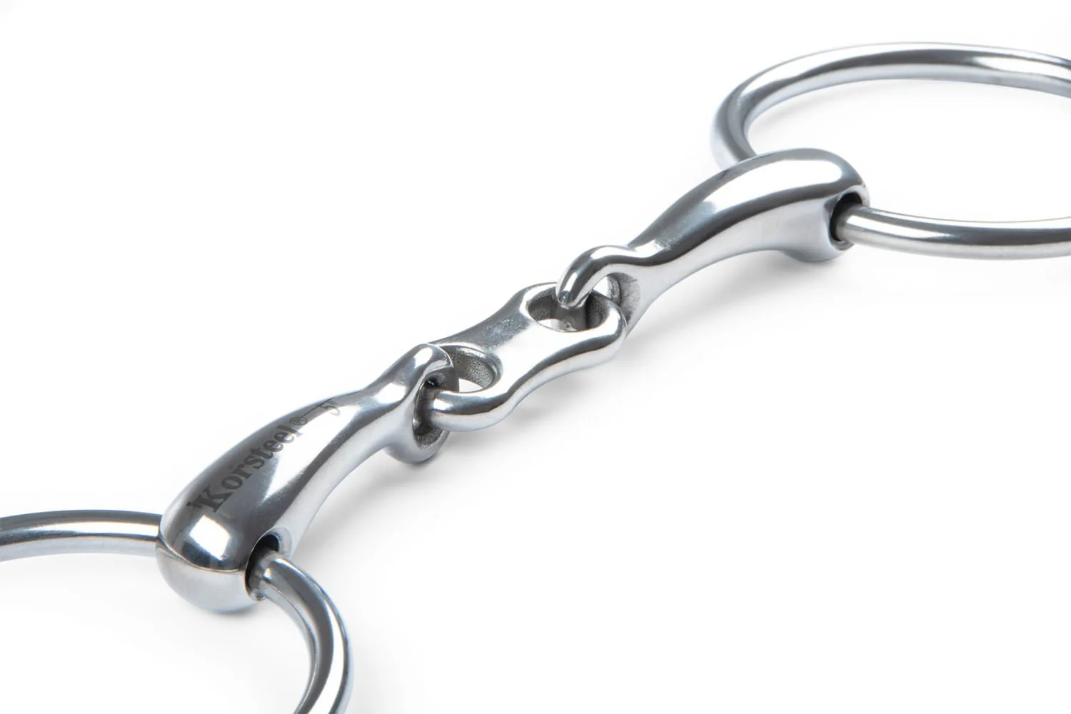 JP Korsteel French Link Loose Ring Snaffle Bit - Healthber