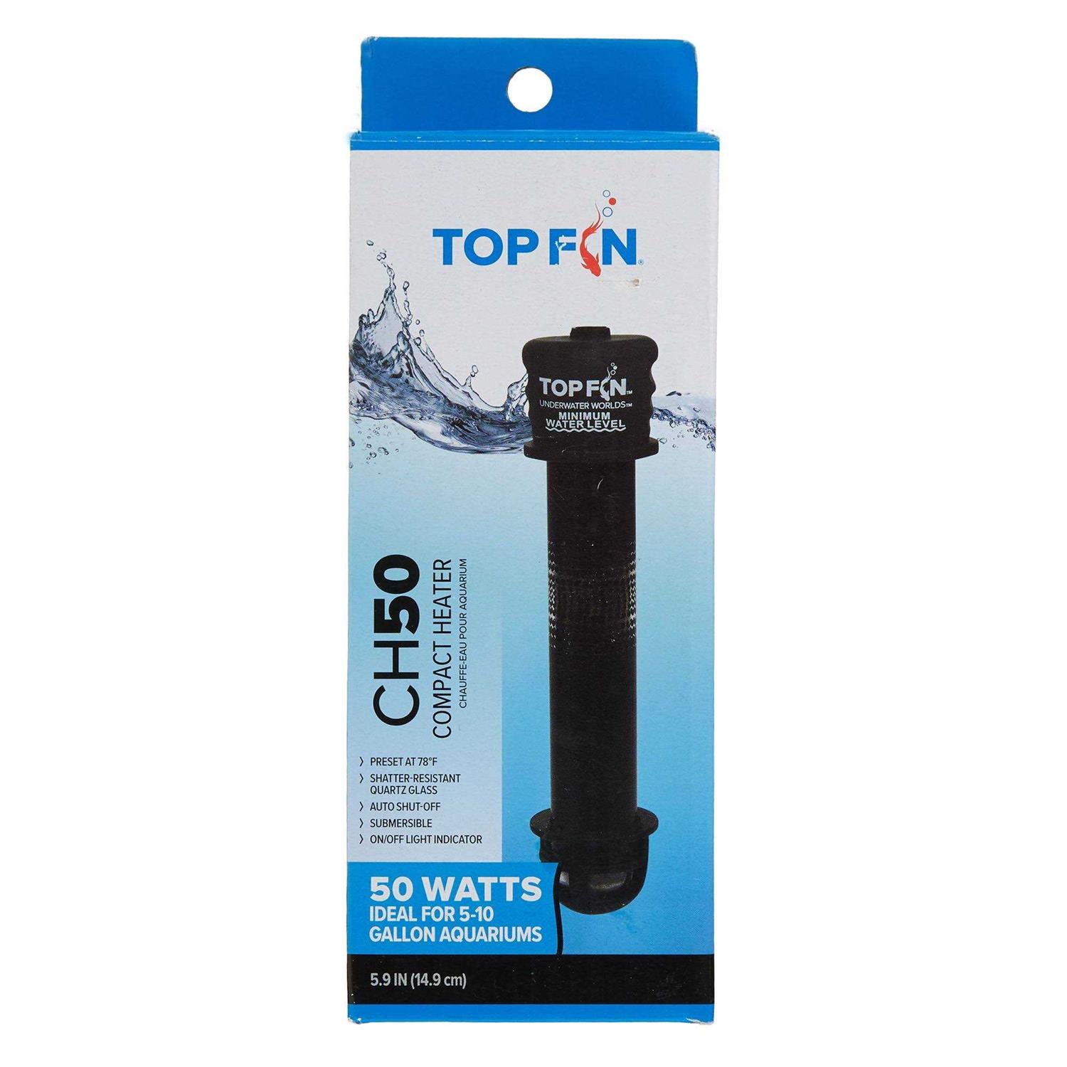Top Fin Compact Aquarium Heater - Healthber