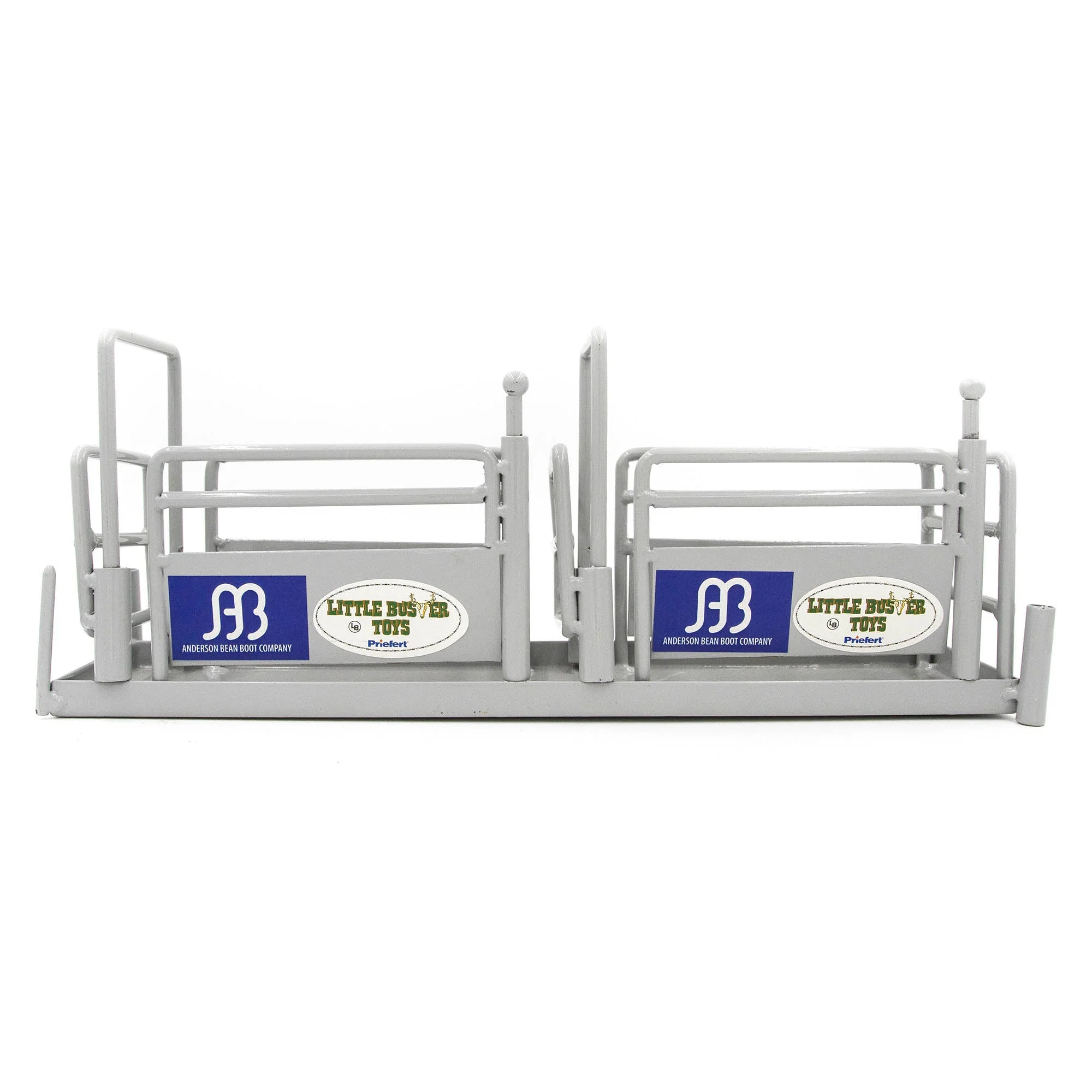 Little Buster Double Bucking Chute, Gray - Healthber