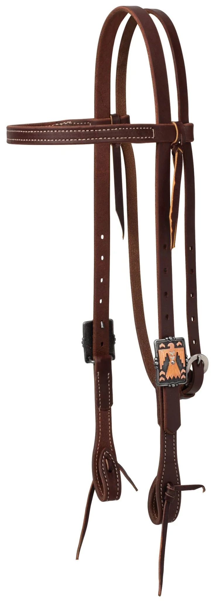 Weaver Working Tack Thunderbird Browband Headstall - Healthber