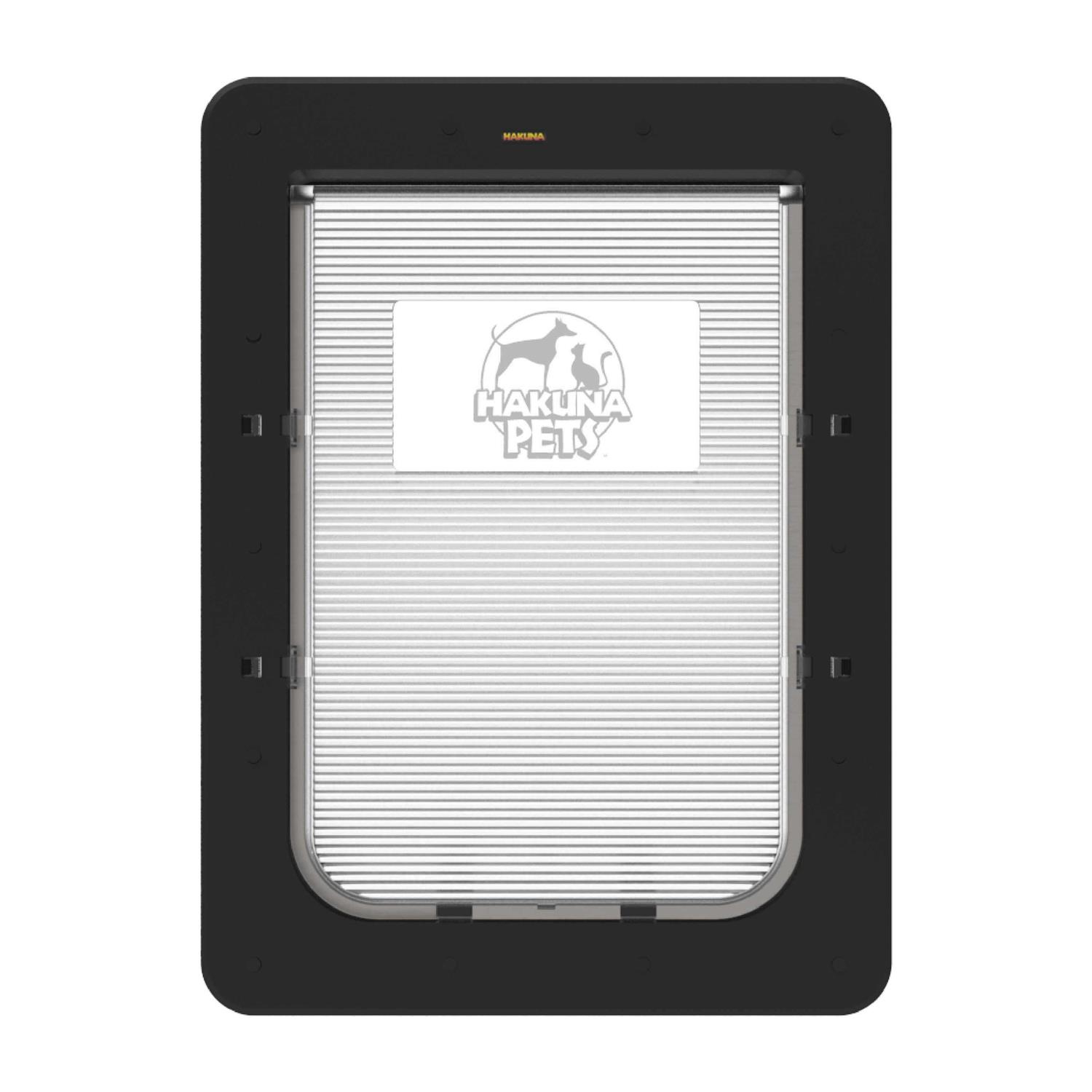 Hakuna Pets White Super Tough Pet Door - Healthber