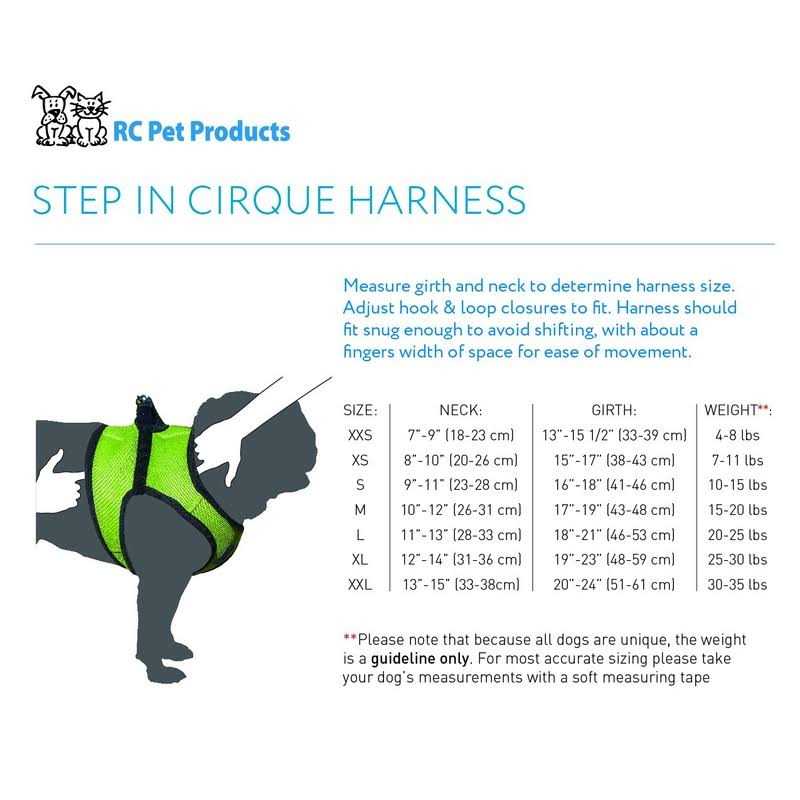 RC Pet Products Cirque Step in Dog Harness - Healthber