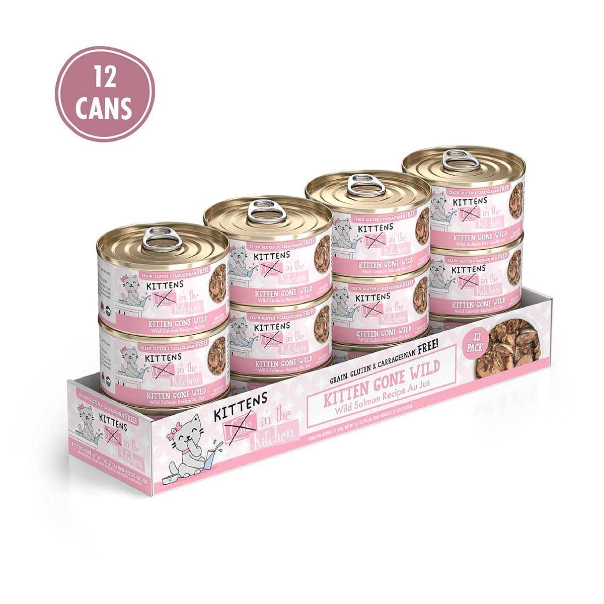 Cats in the Kitchen Kitten Recipe Au Jus Wet Cat Food - Healthber